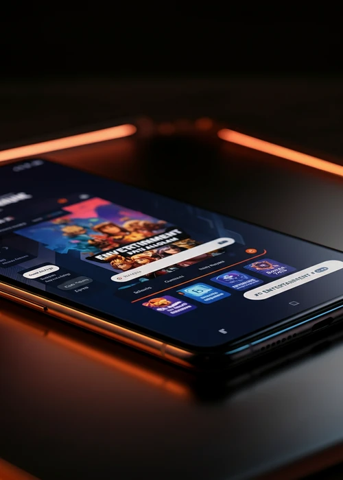 User interface of Royal Valley Casino showcasing game selection and bonus offers, designed for easy navigation on desktop and mobile.